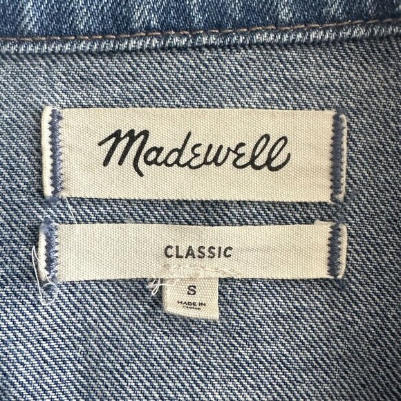 Madewell Classic The Jean Jacket in Medium Wash - Picture 6 of 8